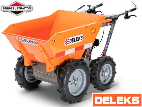 DELEKS® MD-400BS Minitransporter Motor kruiwagen Minidumper, Tuin en Terras, Kruiwagens, Nieuw, Ophalen of Verzenden