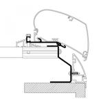 Thule Fendt Brillant Adapter <2021 tot 450, Caravans en Kamperen, Nieuw