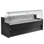 Gekoelde vitrinetoonbank met rechte ruit 90°, met reserve -, Verzenden, Nieuw in verpakking, Koelen en Vriezen