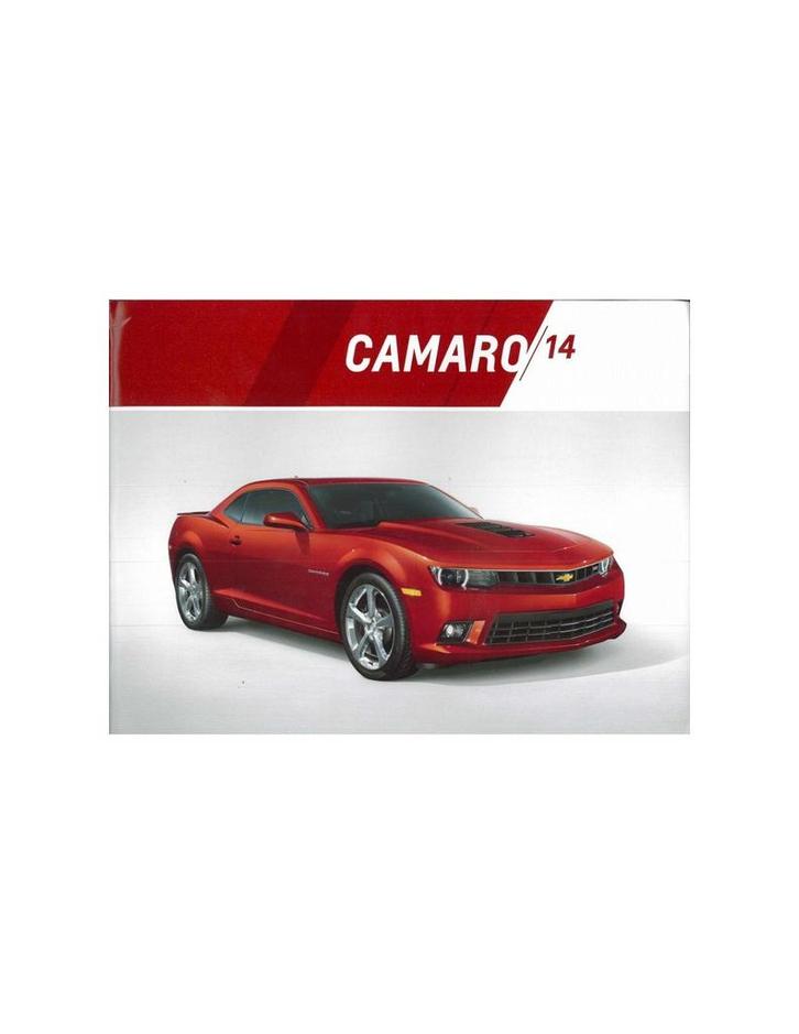 2014 CHEVROLET CAMARO BROCHURE ENGELS, Boeken, Auto's | Folders en Tijdschriften, Chevrolet