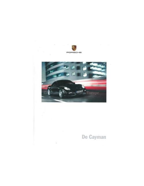 2011 PORSCHE CAYMAN HARDCOVER BROCHURE NEDERLANDS, Boeken, Auto's | Folders en Tijdschriften, Porsche
