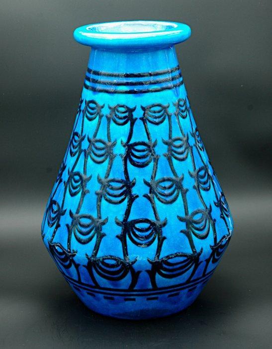 Émaux de Longwy - Primavera - Vaas - Aardewerk - Art, Antiek en Kunst, Antiek | Glas en Kristal