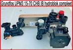 Grundfos UPM3 15-70 CHB IB hydroblok compleet, Hoog rendement (Hr), Ophalen of Verzenden, Zo goed als nieuw, Cv-ketel of Combi-ketel