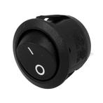 Inbouw Pulsschakelaar Rond 250V 10A, Ophalen of Verzenden, Nieuw