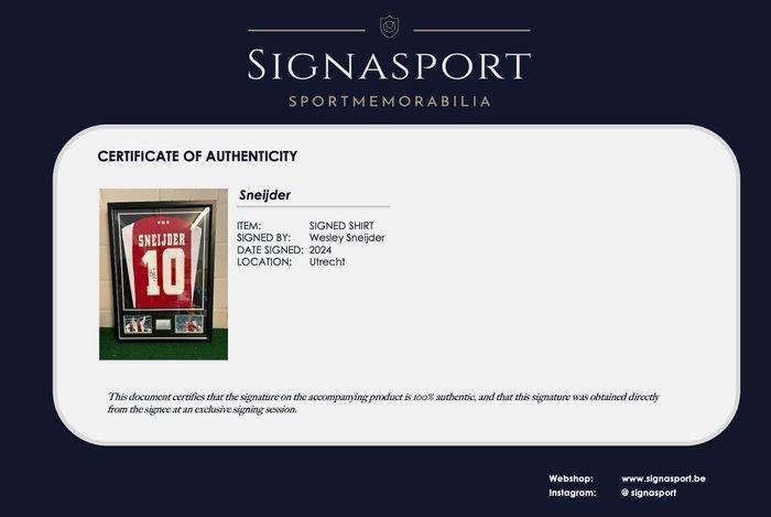 AFC Ajax - Europese voetbal competitie - Sneijder - T-shirt, Verzamelen, Overige Verzamelen