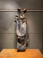 Vintage- golf bag with 8 vintage golf clubs, Nieuw