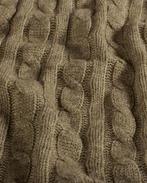 Viscose/Polyester Kabelstof Oud Groen, Hobby en Vrije tijd, Stoffen en Lappen, Nieuw, Groen