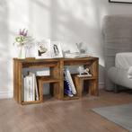 vidaXL Nachtkastjes 2 st 40x30x40 cm bewerkt hout gerookt, Minder dan 45 cm, Verzenden, Nieuw, Minder dan 55 cm