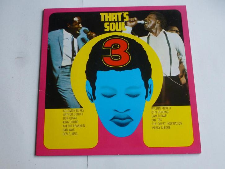 Thats Soul 3 (LP), Cd's en Dvd's, Vinyl | Pop, Zo goed als nieuw, Verzenden