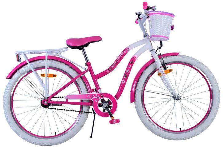 Volare Lovely Kinderfiets - Meisjes - 24 inch - Roze, Fietsen en Brommers, Fietsen | Meisjes, 24 inch, Nieuw, Verzenden