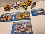 Lego Set - City - 7890 Ambulance+ Airport Fire Truck 7891+, Nieuw