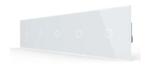 Livolo Glazen Touch Dimmer Schakelaar | 5-voudig | Wit |, Ophalen of Verzenden, Nieuw, Schakelaar