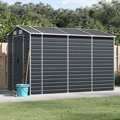 vidaXL Tuinschuur 191x300x198 cm gegalvaniseerd staal, Tuin en Terras, Tuinhuizen, Nieuw, Verzenden