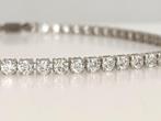 Zonder minimumprijs - Tennis armband - 14 karaat Witgoud -