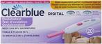 CLEARBLUE OVULATIETEST DIGITAL DOOSJE 20 STUKS, Verzenden, Nieuw