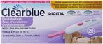 CLEARBLUE OVULATIETEST DIGITAL DOOSJE 20 STUKS, Nieuw, Verzenden