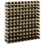 Wijnrek 120 Fl. Grenen | OP = OP | Premium Look!, Nieuw, Ophalen of Verzenden, 25 flessen of meer, 75 cm of meer