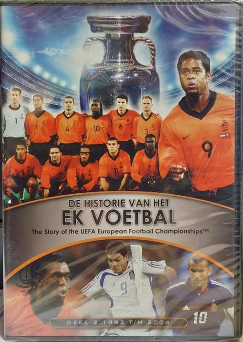 Historie van het EK Voetbal (deel 2)(dvd nieuw), Cd's en Dvd's, Dvd's | Actie, Ophalen of Verzenden