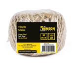 Benson Touw Sisal - Universeel - 55 meter - 200 gram, Nieuw, Ophalen of Verzenden
