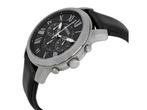 Fossil Grant FS4812 - Herenhorloge 44 mm - Lederen band -, Sieraden, Tassen en Uiterlijk, Horloges | Heren, Verzenden, Zo goed als nieuw