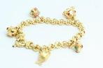 Chini - Armband - Charms - 18 karaat Geel goud - Armband met, Sieraden, Tassen en Uiterlijk, Armbanden, Nieuw