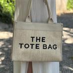 Super leuke Unieke Tote Bag - Canvas met Leer, Sieraden, Tassen en Uiterlijk, Tassen | Damestassen, Verzenden, Nieuw