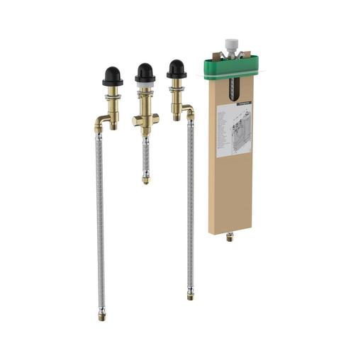 Badrandmengkraan Inbouwdeel HansGrohe Vivenis 4-gats Met, Doe-het-zelf en Verbouw, Sanitair, Kraan, Nieuw, Ophalen of Verzenden