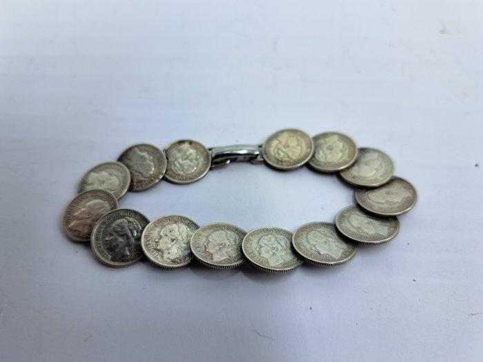 Zonder Minimumprijs - Armband Zilver - Dubbeltjes/Wilhelmina, Sieraden, Tassen en Uiterlijk, Armbanden