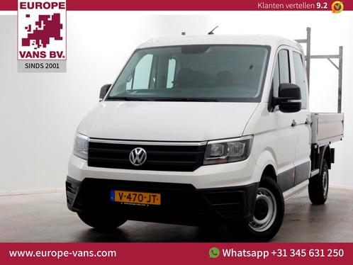 Volkswagen Crafter 35 2.0 TDI 140pk L3 D.C. Open laadbak, Auto's, Bestelauto's, Lease, Handgeschakeld, Diesel, Plug-in hybride