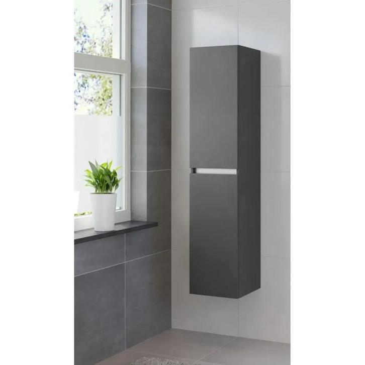 Bruynzeel kolomkast 160 grafiet, Doe-het-zelf en Verbouw, Sanitair, Nieuw, Ophalen of Verzenden
