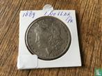 Verenigde Staten 1 dollar 1889 (zilver - zonder letter), Postzegels en Munten, Munten | Amerika, Verzenden, Losse munt, Goud