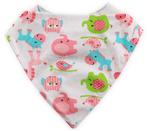 Lorelli Animals Pink Bandana Slabber 1026016 div, Verzenden, Nieuw