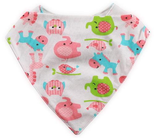 Lorelli Animals Pink Bandana Slabber 1026016 div, Kinderen en Baby's, Babyvoeding en Toebehoren, Nieuw, Verzenden