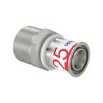 Uponor S-Press Plus perskoppeling 1 buitendraad x Ø25 punts, Doe-het-zelf en Verbouw, Verwarming en Radiatoren, Verzenden, Nieuw