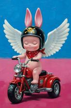 Le Yack - The Little Rebel on Three Wheels - Hand signed