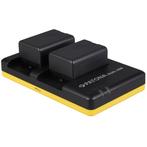 Panasonic VW-VBT190 / VW-VBT380 Dual USB lader (Patona), Audio, Tv en Foto, Opladers, Verzenden, Nieuw