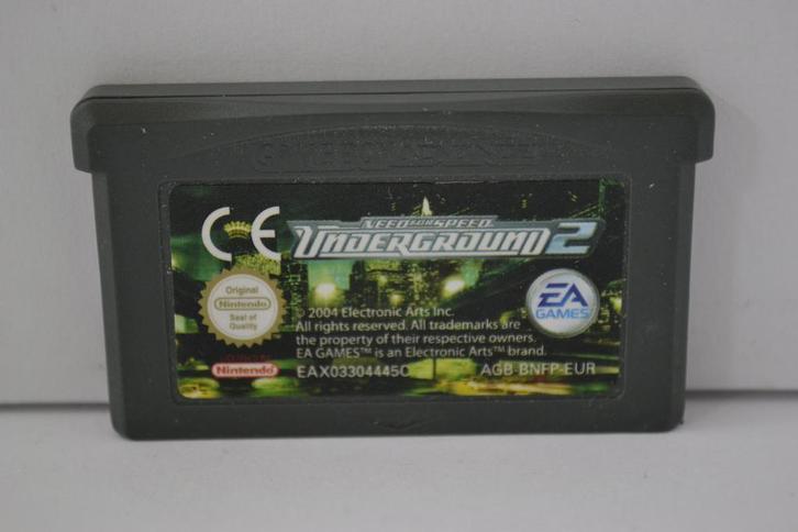 Need For Speed Underground 2 (GBA EUR), Spelcomputers en Games, Games | Nintendo Game Boy, 1 speler, Zo goed als nieuw, Verzenden