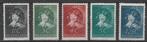 Postzegels Nederland 1937 Kinderzegels NR.300-304 (1663), Verzenden, T/m 1940, Postfris