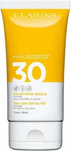 CLARINS SUN CARE GEL-TO-OIL SPF 30 INVISIBLE ZONNEBRAND TU.., Verzenden, Nieuw