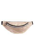 Grote Gouden Glitters Heuptas Breed Fanny Pack  Zwarte Band, Ophalen of Verzenden, Nieuw, Overige typen