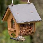 Pinda voederhuis Jupiter leisteen, Tuin en Terras, Vogelhuisjes en Vogelbaden, Ophalen of Verzenden, Nieuw