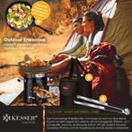 KESSER® Raket Stove - Gietijzer Grillpan - Dutch Oven - RVS, Verzenden, Zo goed als nieuw