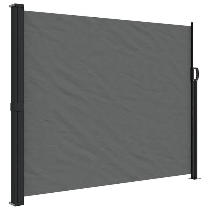 Windscherm 160x600cm Antraciet | Tweedekansje | Bescherm..., Caravans en Kamperen, Windschermen, Uittrekbaar, Nieuw, Ophalen of Verzenden