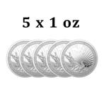 Tokelau. 5 Dollars 5 x 2024 1 oz $5 NZD Tokelau Untamed