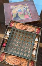 Bordspel - Les Chapeaux Valseurs - Papier, Antiek en Kunst, Antiek | Speelgoed