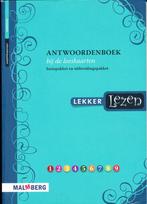 Lekker lezen Antwoorden Leeskaarten basis- en uitbreidingspa, Boeken, Verzenden, Nieuw