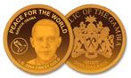 Kleinste goud munt Barack Obama 2023 AU, Postzegels en Munten, Verzenden