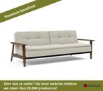 Innovation Dublexo vouwbank 115x210 cm met eiken armleuning, Huis en Inrichting, Fauteuils, Ophalen of Verzenden, Nieuw, Overige materialen