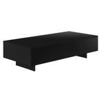 Salontafel Braunschweig 115x55x31 cm zwart hoogglans, Verzenden, Nieuw