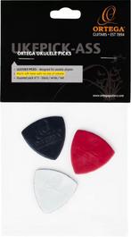 Ortega - Leren Ukelele Plectrum  3-pack, Ophalen of Verzenden, Nieuw, Banjo